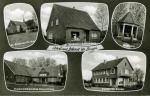 29 Gruß aus Lohne Kr. Lingen - St. Antonius-Kirche, Feinkost I. Schnieders, Ehrenmal, Niedersächsisches Bauernhaus, Raiffeisen Kasse,